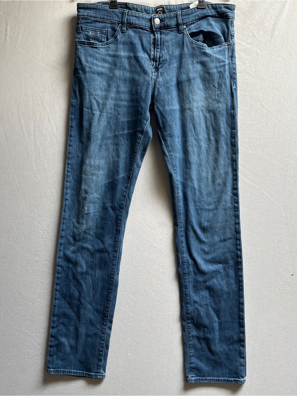BOSS Hugo Boss Delaware Slim Fit Stretch Jeans Denim Men Sz 34